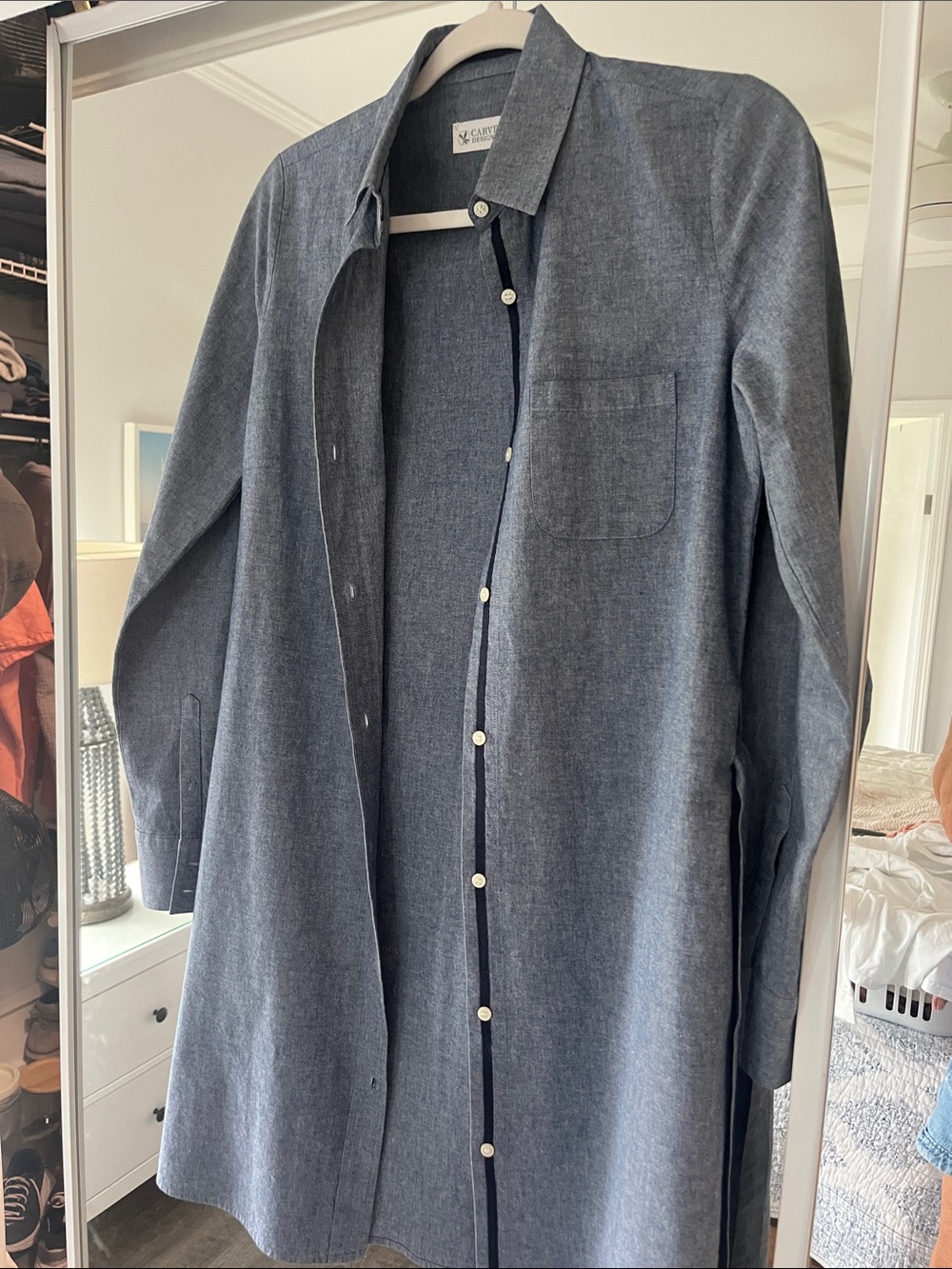 Carve Designs denim Shirt dress
